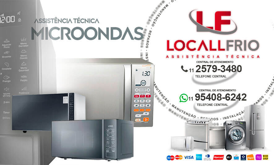 Assistência técnica especializada em microondas Brastemp